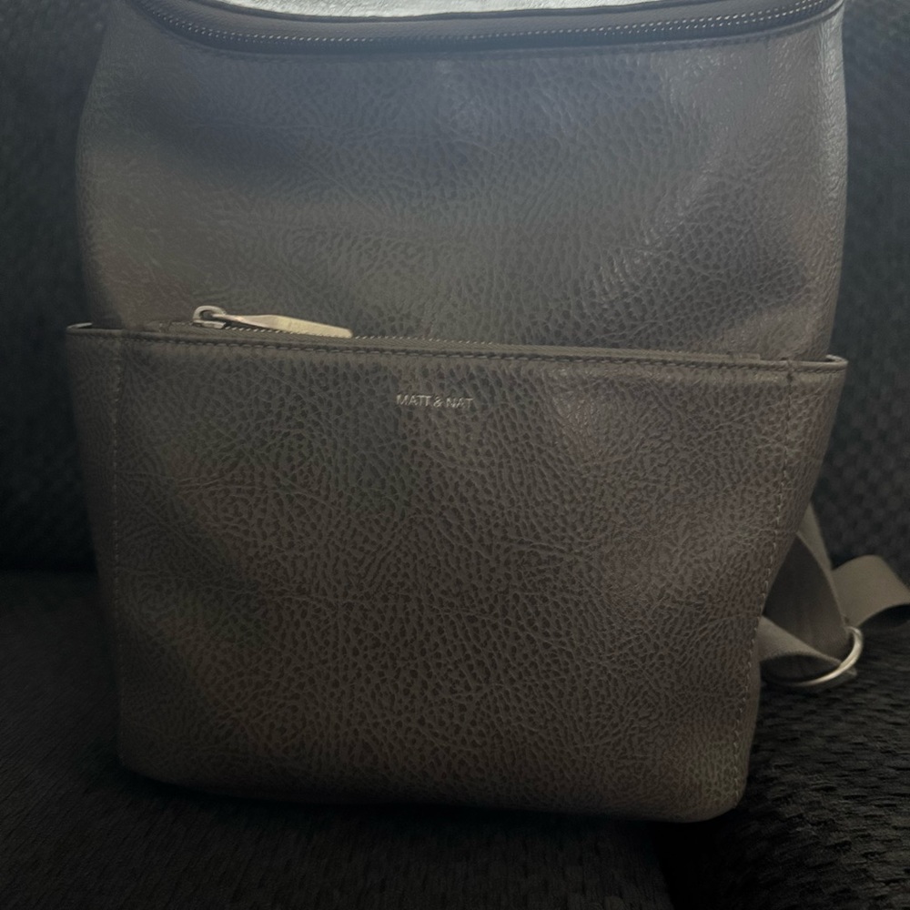Matt & Nat Gray Backpack
